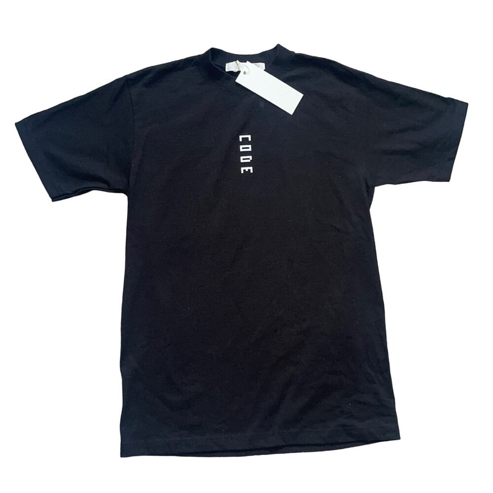 Dion Lee Unisex Code Black T-shirt